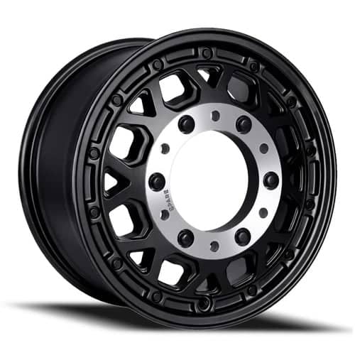 Reika Marauder R45V Supersingle Van Spare 17x8 6x205 89 ET 130.1 CB Black (R45780892503S)
