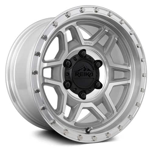 Reika Trooper R40 17x8.5 6x139.7 0 ET 106.1 CB Machined Clear (R40785006536F)