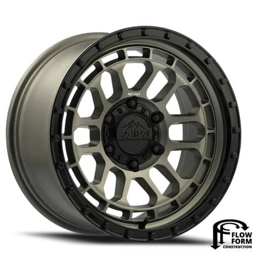 Reika Rambler R35 17x8.5 6x139.7 0 ET 106.1 CB Satin Bronze/Satin Black Ring (R35785006552F)