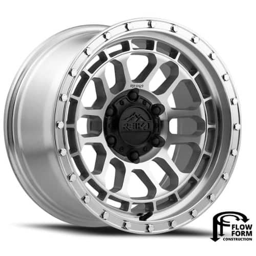 Reika Rambler R35 17x8.5 6x139.7 0 ET 106.1 CB Machined Clear Coat (R35785006536F)
