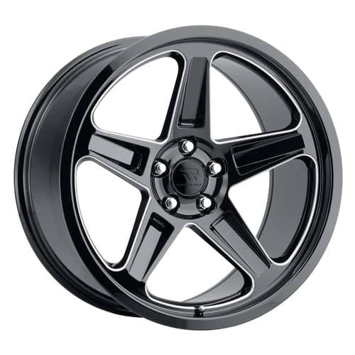 Replica Tech RT-12 Gloss Black / Mill Machined (RT12-2015HH22EBX)