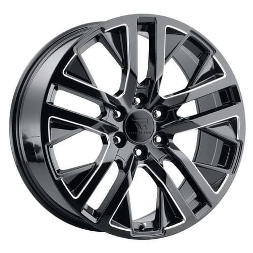 Replica Tech RT-15 Gloss Black / Mill Machined (RT15-2290XX28LBX)