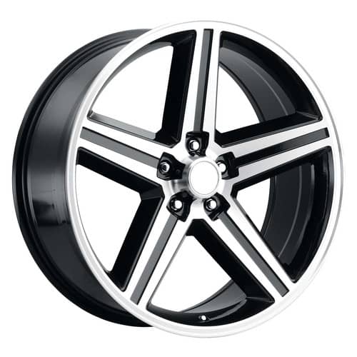 Replica Tech RT-21 Gloss Black / Machined Face (RT21-2495PP15LBM)