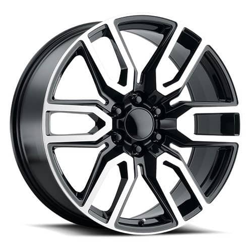Voxx Replica Denali NHZ Gloss Black Machined Face (NZH290613927GBMF)