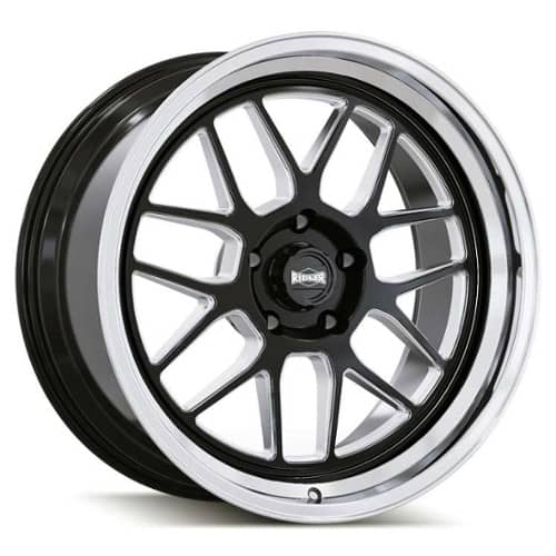 Ridler 611 Black Milled (611-2861GBMD)