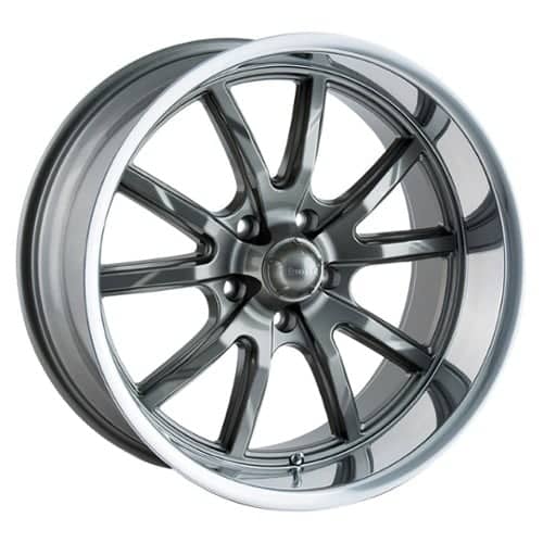 Ridler 650 Gray w/Polished Lip (650-5761G)