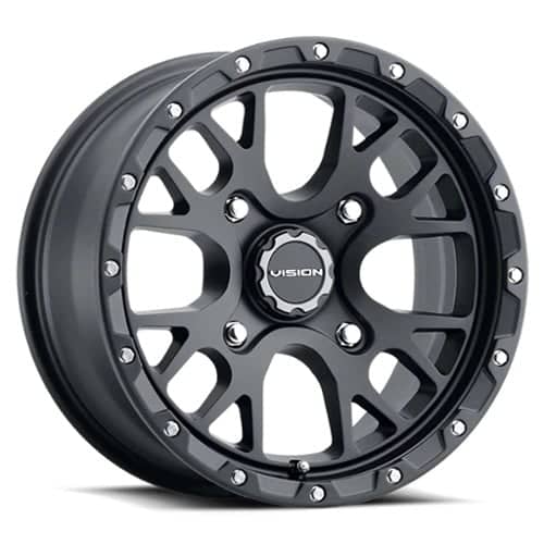 Vision 545 14x7 4x115 13 ET 80.0 CB Satin Black (545-147115SB44)