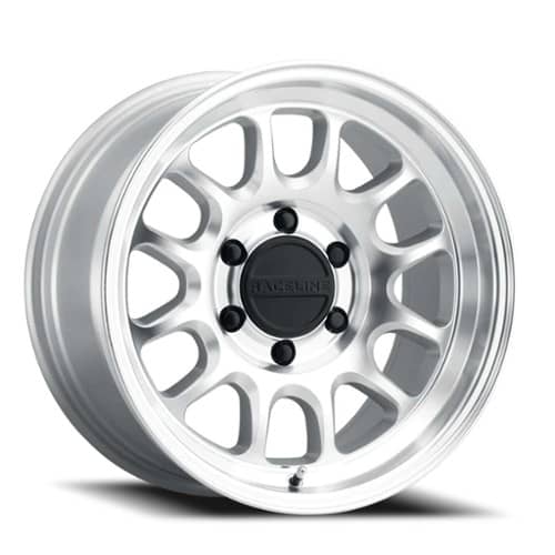 Raceline Rogue 17x8.5 6x139.7 25 ET 106.1 CB Machined Silver (958MC-78560+25)