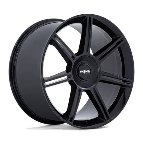Rotiform FRA R907 Gloss Black With Matte Black Spokes (R907221263+60)