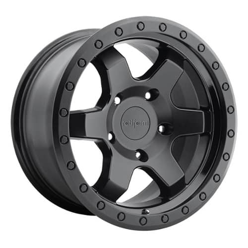 Rotiform SIX-OR R151 17x9 6x139.7 1 ET 106.4 CB Matte Black (R151179084+01)
