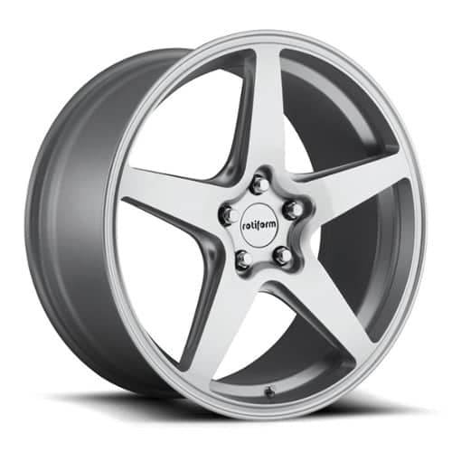 Rotiform WGR R147 19x8.5 5x112 45 ET 66.5 CB Gloss Silver (R147198543+45)
