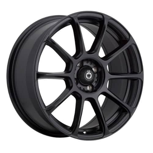 Konig Runlite 17x7.5 4x100 45 ET 73.1 CB Matte Black (R17S100455)