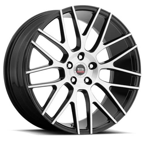 Spec-1 SPL-001 Gloss Black Brushed (SPL20120904015GBBDT5X112)