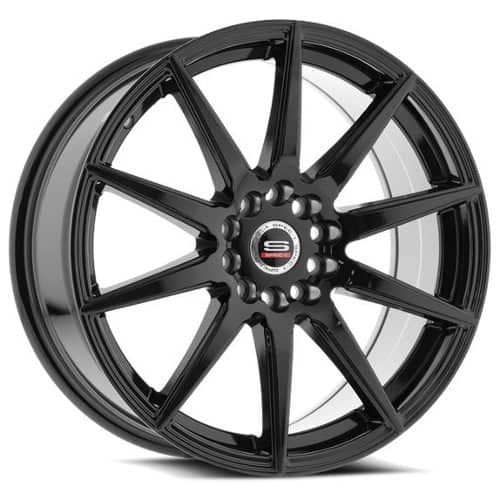 Spec-1 SP-51 17x7.5 4x100 42 ET 73.1 CB Gloss Black (SP511775942GB)