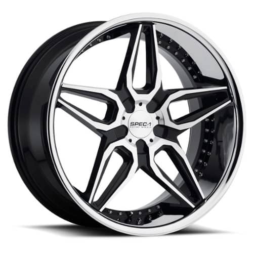 Spec-1 SSL-301 Gloss Black Machined (A00762290BL+15GBM5120)
