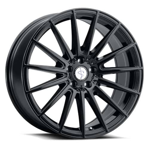 Sapphire Luxury Alloys SX03 22x9 5x112 35 ET 66.56 CB Gloss Black (SX03A-2290E35)