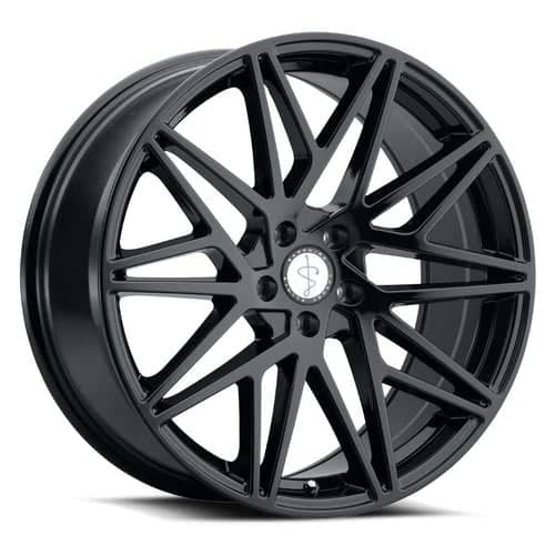 Sapphire Luxury Alloys SX05 20x9 5x112 35 ET 66.56 CB Gloss Black (SX05A-2090E35)
