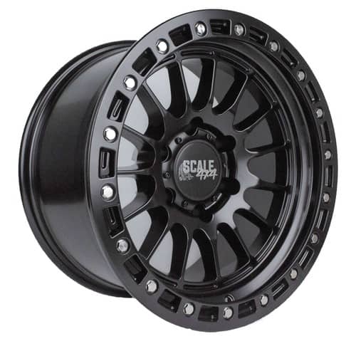 Scale 4x4 S04 17x9 6x139.7 -25 ET 108 CB Matte Black (S04-7983-N25-MBK)