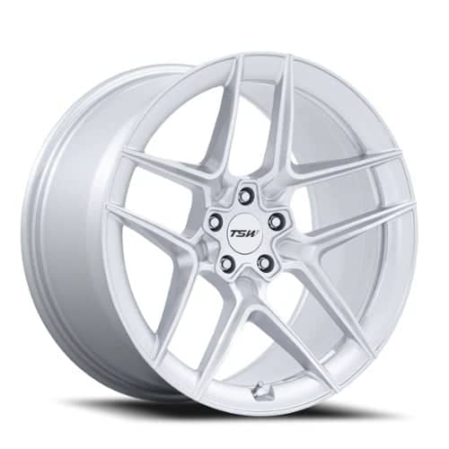 TSW Alloy Slipstream 19x9.5 5x112 40 ET 66.56 CB Gloss Silver (TW008SD19955740)