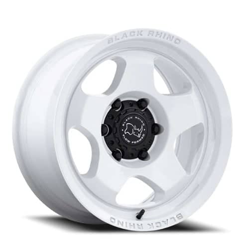 Black Rhino Sol 17x9 6x120 12 ET 74.6 CB Gloss White (BR031WX17906F12)