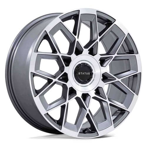 Status Matrix ST005 24x10 5x120/5x130 35 ET 76.1 CB Anthracite Mirrored (ST005AD24105J35)