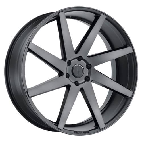 Status Brute 24x9.5 6x135 30 ET 87.1 CB Carbon Graphite (2495BRT306135B87)