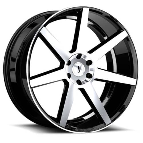 Status Journey 24x10 5x120 30 ET 74.1 CB Gloss Black with Machined Face (2410JUR305120F74)