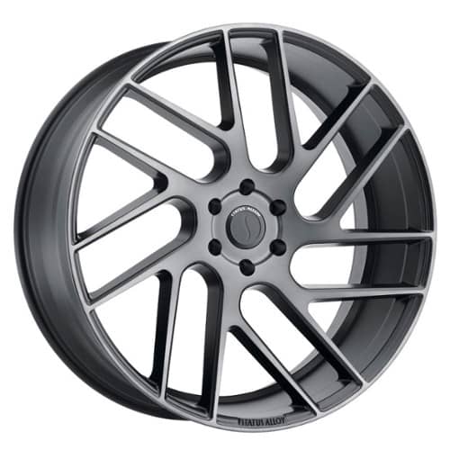 Status Juggernaut 22x9.5 6x139.7 15 ET 112.1 CB Carbon Graphite (2295JGR156140B12)