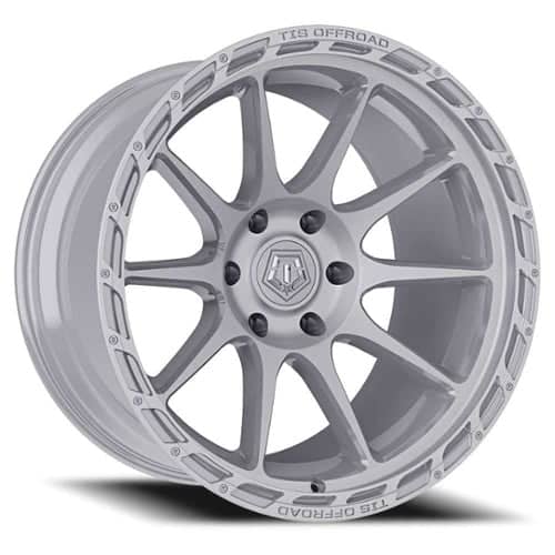 TIS Offroad 563BS 20x10 8x170 0 ET 125.2 CB Brushed Face with Silver (563BS-2108700)