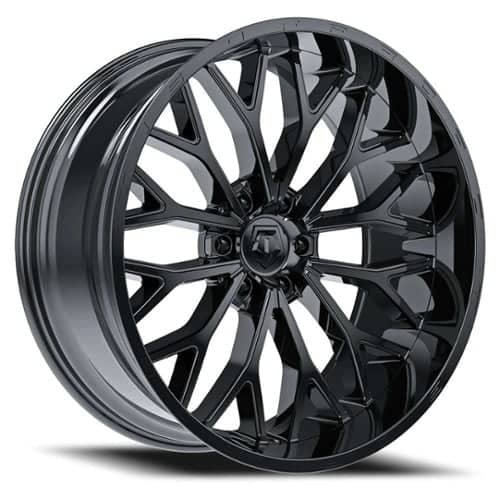 TIS Offroad 565B 22x10 6x139.7 -19 ET 106.2 CB Gloss Black (565B-2208319)