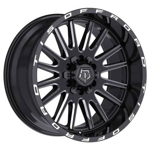 TIS Offroad 567BM 20x10 8x180 -25 ET 124.3 CB Black Milled (567BM-2108925)