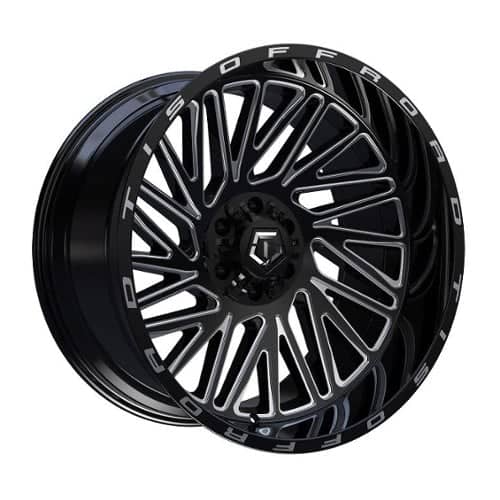 TIS Offroad 553B Gloss Black Milled (553BM-2090900)