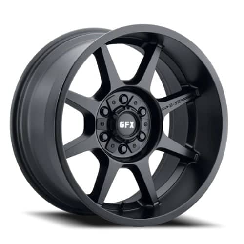 GFX TR31 17x9 8x165.1 18 ET 125.2 CB Matte Black (T31 790-8165-18 MB)