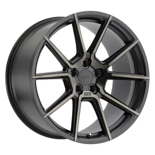 TSW Alloy Chrono Matte Black w/Machine Face & Dark Tint (1780CRN325112M66)