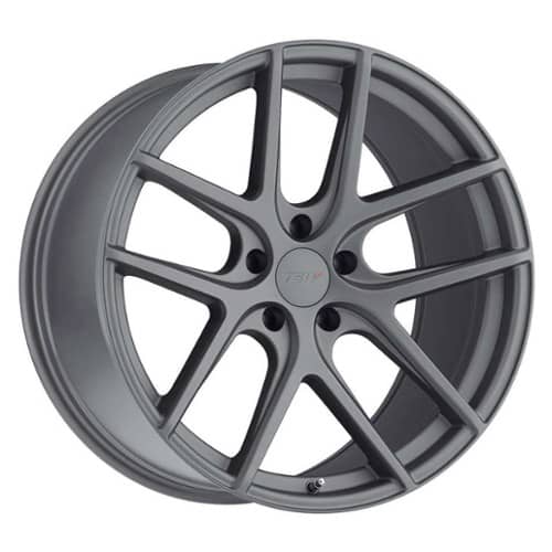 TSW Alloy Geneva 20x9 5x120 35 ET 76.1 CB Matte Gunmetal (2090GNV355120G76)
