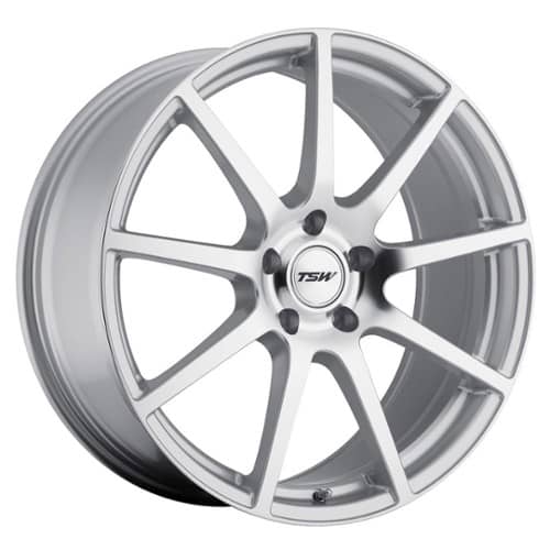 TSW Alloy Interlagos Silver W/Mirror Cut Face (1780INT325112S72)