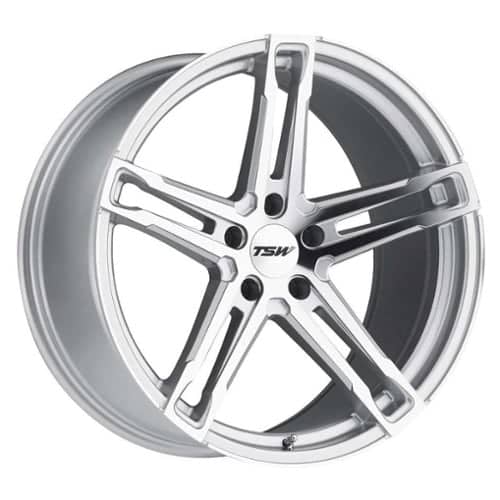 TSW Alloy Mechanica Silver W/Mirror Cut Face (1780MEC325112S72)