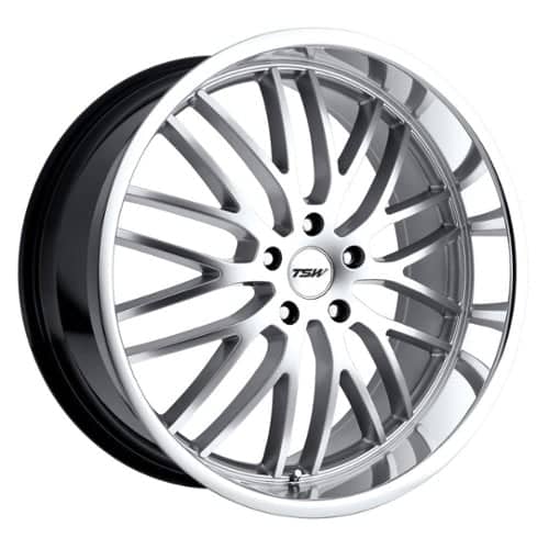 TSW Alloy Snetterton Hyper Silver W/Mirror Cut Lip (1780SNT405110S72)