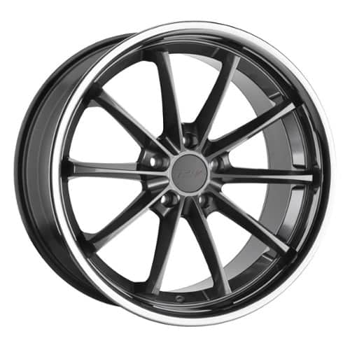 TSW Alloy Sweep Gloss Gunmetal with Stainless Lip (1885SWP305114G76)