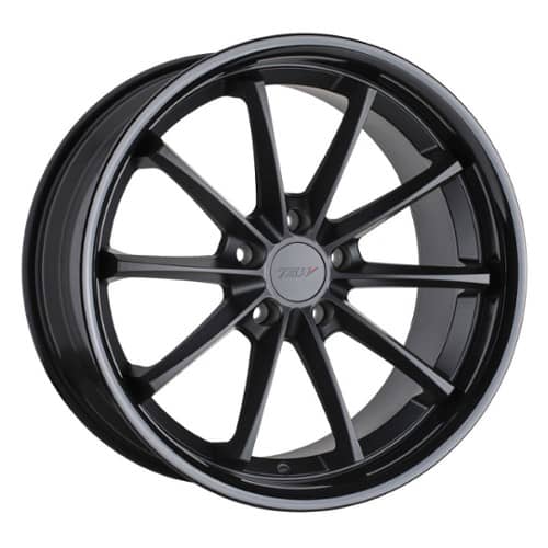 TSW Alloy Sweep Matte Black w/ Gloss Black Lip (1885SWP305114B76)