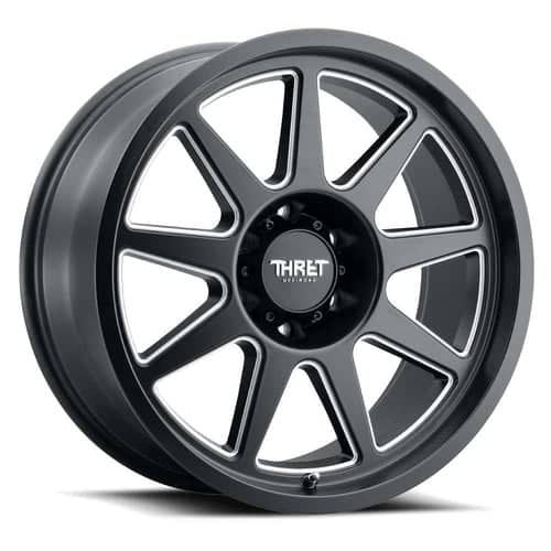 Thret Off-Road 705 Flood 17x9 8x170 18 ET 125.2 CB Satin Black Milled (705GD-1790W18)