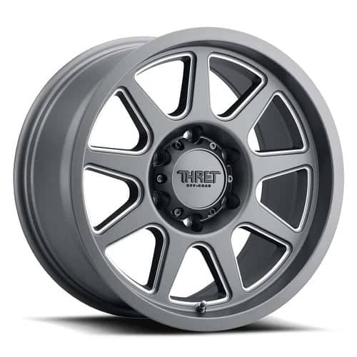 Thret Off-Road 705 Flood 17x9 8x170 18 ET 125.2 CB Satin Grey Milled (705ND-1790W18)
