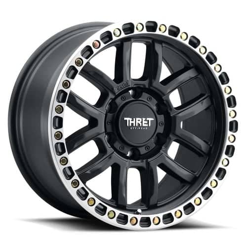 Thret Off-Road 707 Blaze Matte Black Machined (707FA-1790F-12)