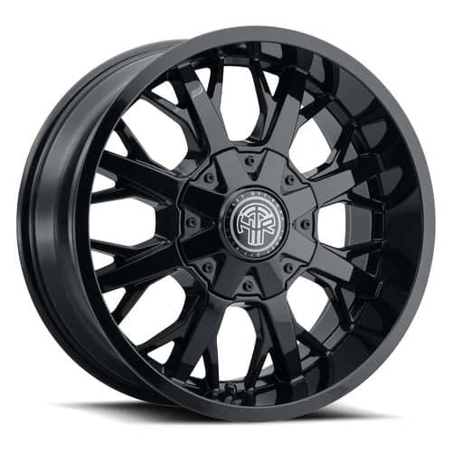 Thret Off-Road 801 Vulcan 17x9 8x165.1 / 8x170 18 ET 125.2 CB Black (801A-1790VW18)
