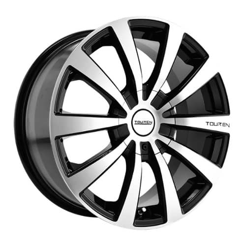 Touren TR3 3130 18x8 5x110/5x115 40 ET 72.56 CB Black/Machined Face/Machined Lip (3130-8811M)