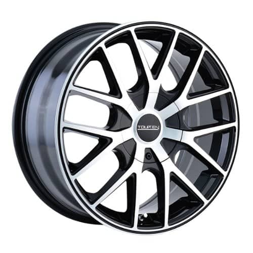 Touren TR60 3260 19x8.5 5x108/5x114.3 40 ET 74.1 CB Black/Machined Face/Black Ring (3260-9814B)