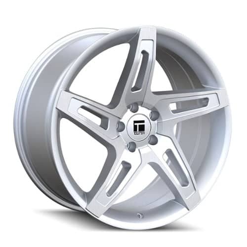 Touren TF04 3504 18x8 5x114.3 40 ET 72.56 CB Brushed Silver (3504-8865SB40)