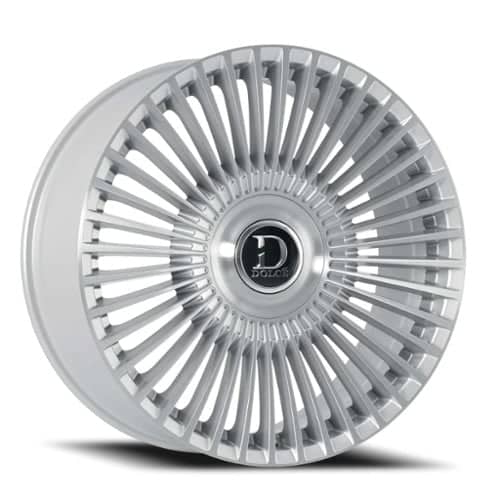 Dolce Trento 22x9 6x139.7 18 ET 66.6 CB Gloss Silver (TRENTO-229000GSBF)