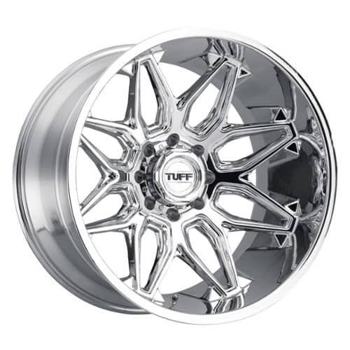 Tuff A.T. T3B 22x12 8x170 -45 ET 125.1 CB Chrome (2212T3B-58170C25)