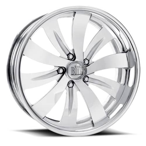 Boyd Coddington Turbine 20x10.5 -44 to 70 ET 73 CB Polished (BC21-20105XXXXX)
